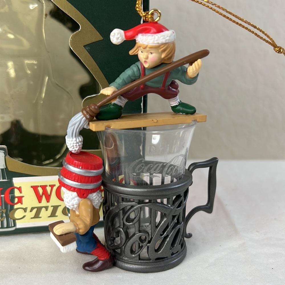 Coca Cola Coke Bottling Works Collection Fountain Glass Follies Vintage